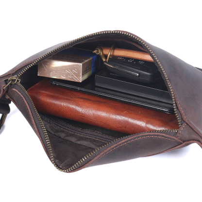 Vintage Genuine Leather Waist Bag VB06