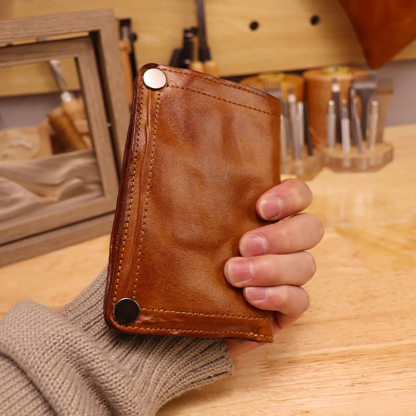 Vintage Genuine Leather Wallet LW04
