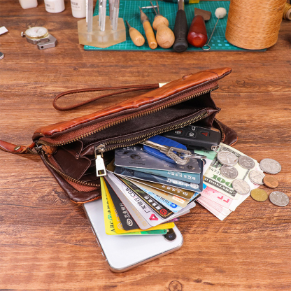 Vintage Genuine Leather Wallet LW03