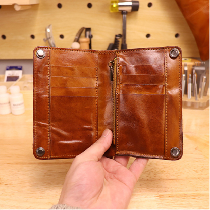 Vintage Genuine Leather Wallet LW04