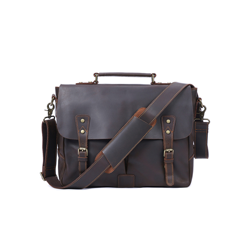 Genuine Leather Vintage Handbag Messenger Bag VB10-KKICO