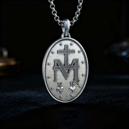 New Miraculous Medal Necklace-KKICO