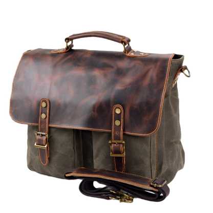 Vintage Canvas Messenger Bag CB26