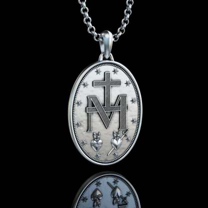 New Miraculous Medal Necklace-KKICO