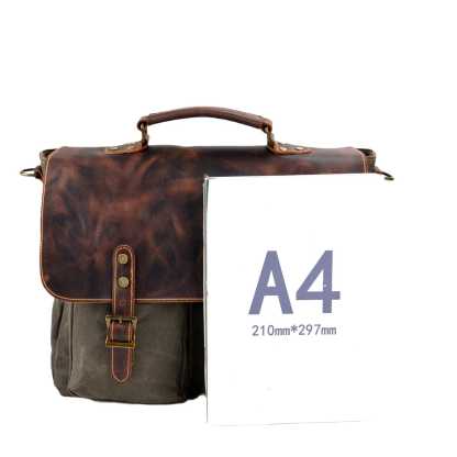 Vintage Canvas Messenger Bag CB26