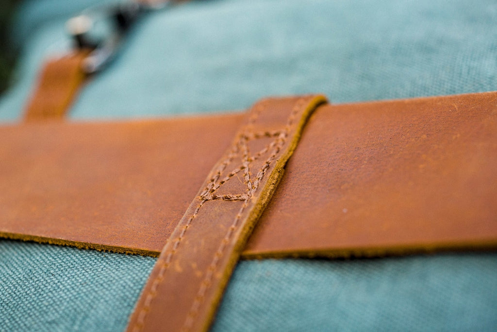 canvas knapsack vintage without hip belt or sternum