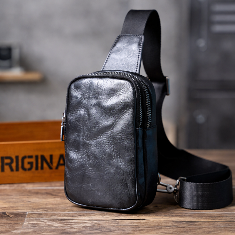 Vintage Genuine Leather Chest Bag VB13