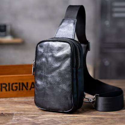 Vintage Genuine Leather Chest Bag VB13