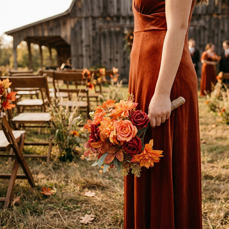 Autumn Radiance Hand-Tied Bouquet