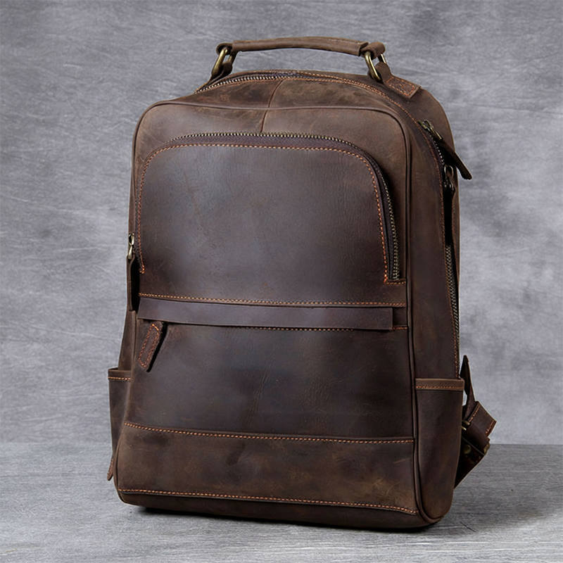 Vintage Genuine Leather Backpack VB35-KKICO