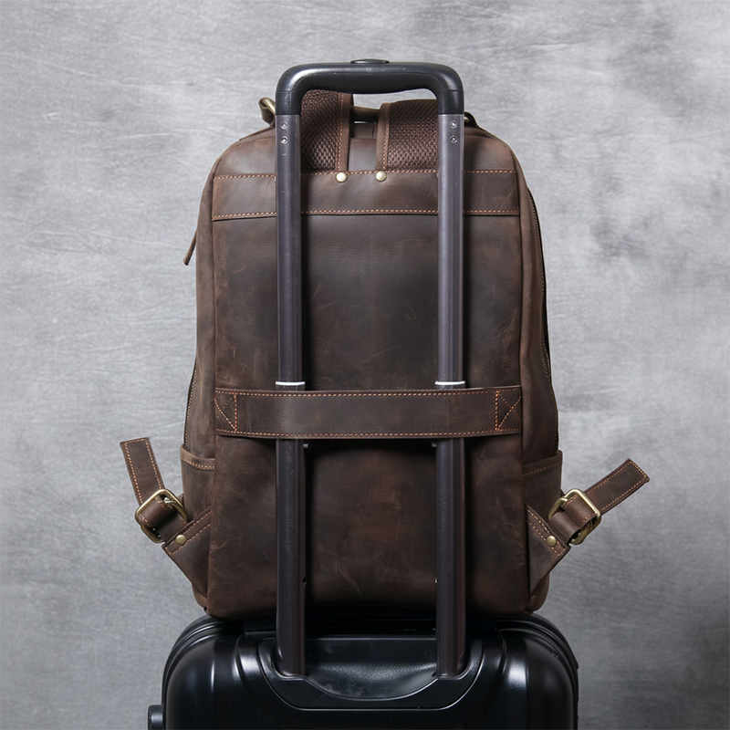 Vintage Genuine Leather Backpack VB35-KKICO