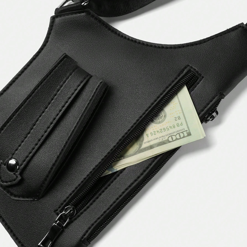 Vintage PU Leather Shoulder Harness Bag PB02-KKICO