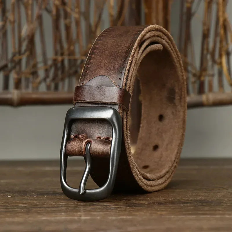 Rustic Leather Everyday Belt B02