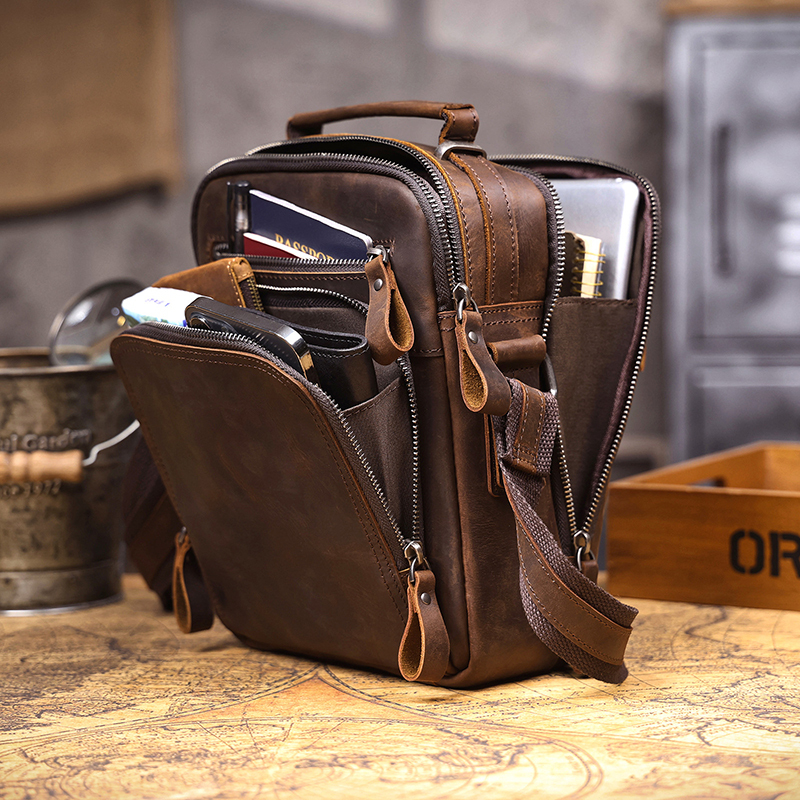 Vintage Genuine Leather Shoulder Bag VB30