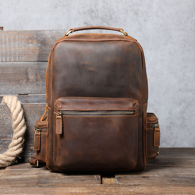 Vintage Genuine Leather Backpack VB37-KKICO