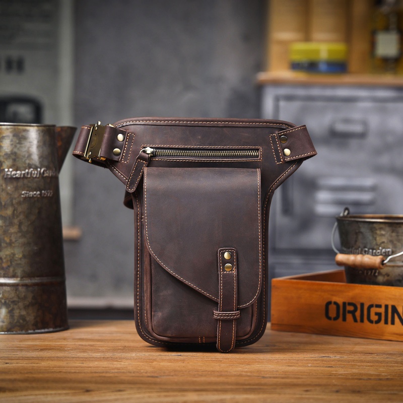 Vintage Genuine Leather Waist/Shoulder Bag VB45-KKICO