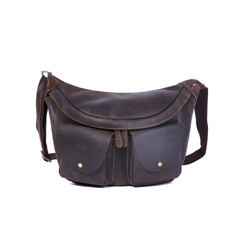 Vintage Genuine Leather Chest Bag VB16-KKICO