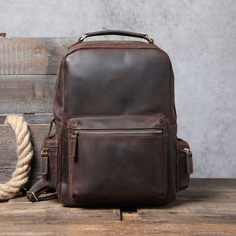 Vintage Genuine Leather Backpack VB37-KKICO