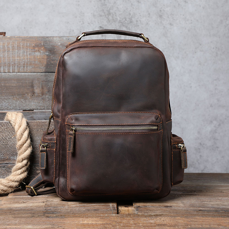 Vintage Genuine Leather Backpack VB37-KKICO