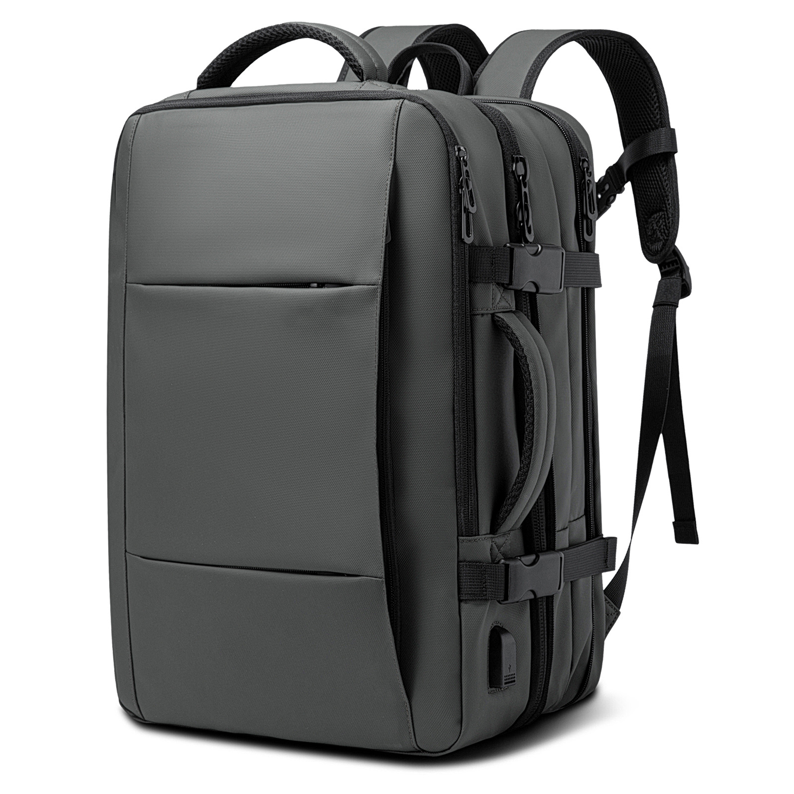 Pro-Carry Waterproof Expandable Backpack: Flight-Approved Travel Gear