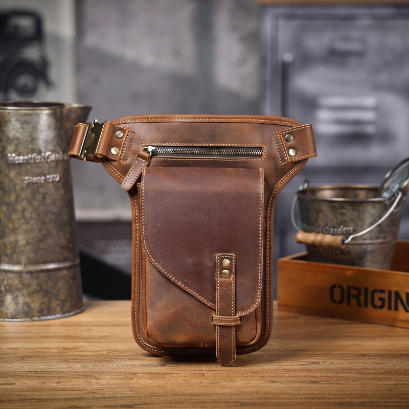 Vintage Genuine Leather Waist/Shoulder Bag VB45-KKICO