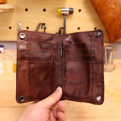 Vintage Genuine Leather Wallet LW04
