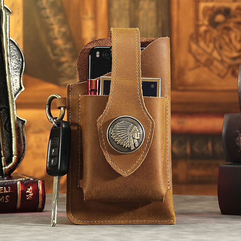 Vintage Genuine Leather Belt Bag VB041-KKICO
