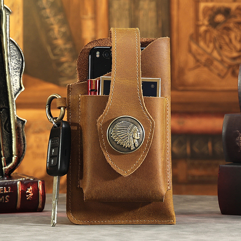 Vintage Genuine Leather Belt Bag VB041