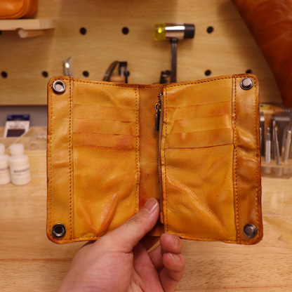 Vintage Genuine Leather Wallet LW04