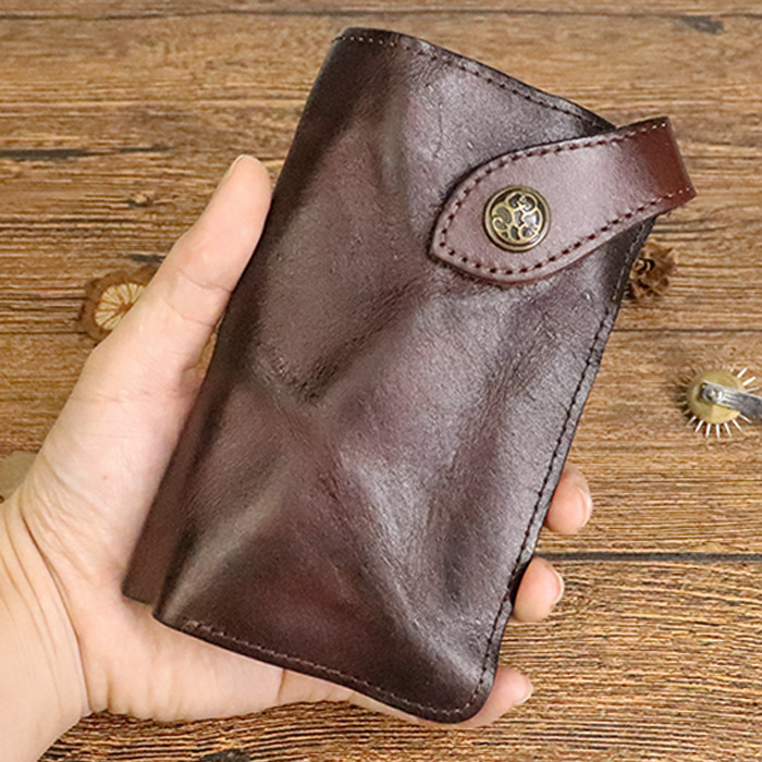 Vintage Genuine Leather Wallet LW08