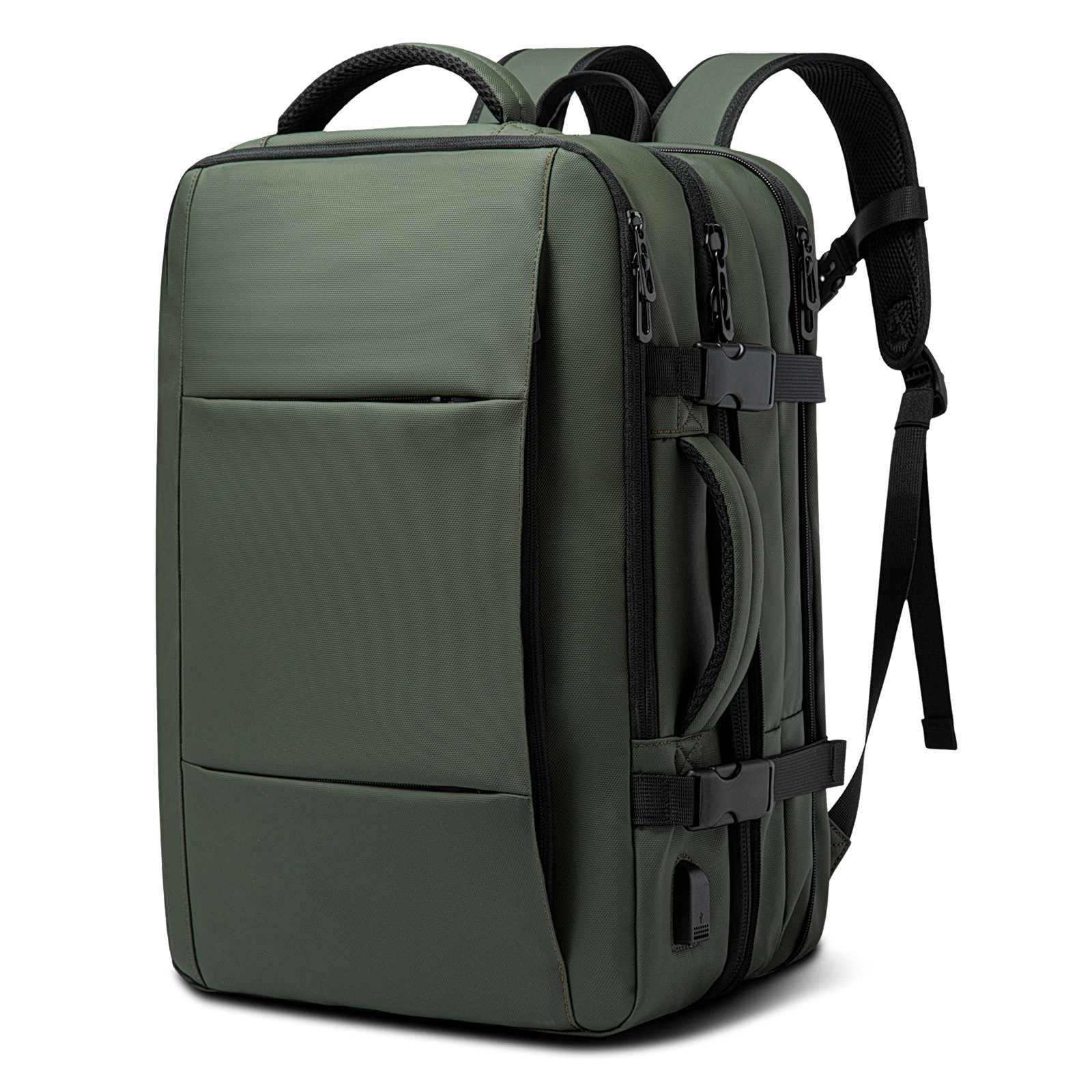 Pro-Carry Waterproof Expandable Backpack: Flight-Approved Travel Gear