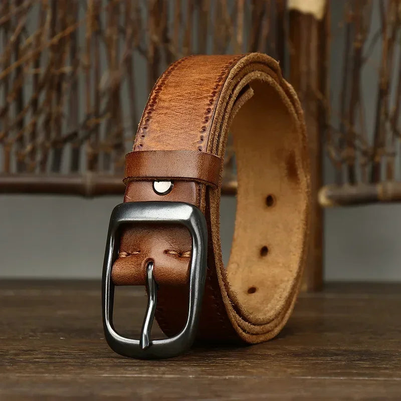 Rustic Leather Everyday Belt B02