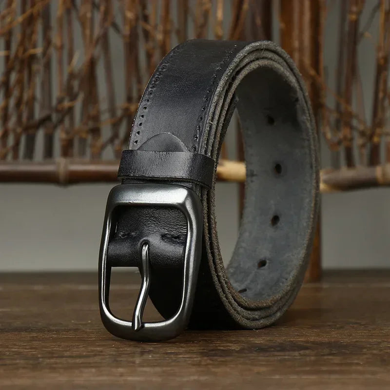Rustic Leather Everyday Belt B02