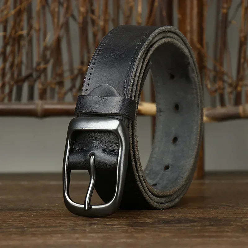 Rustic Leather Everyday Belt B02