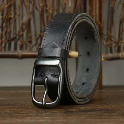 Rustic Leather Everyday Belt B02