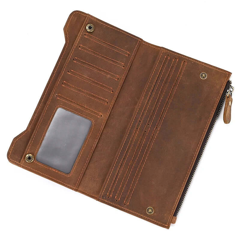 Leather Card Holder Wallet-KKICO