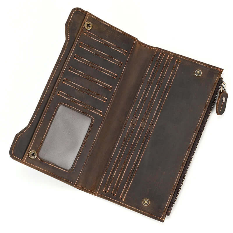 Leather Card Holder Wallet-KKICO