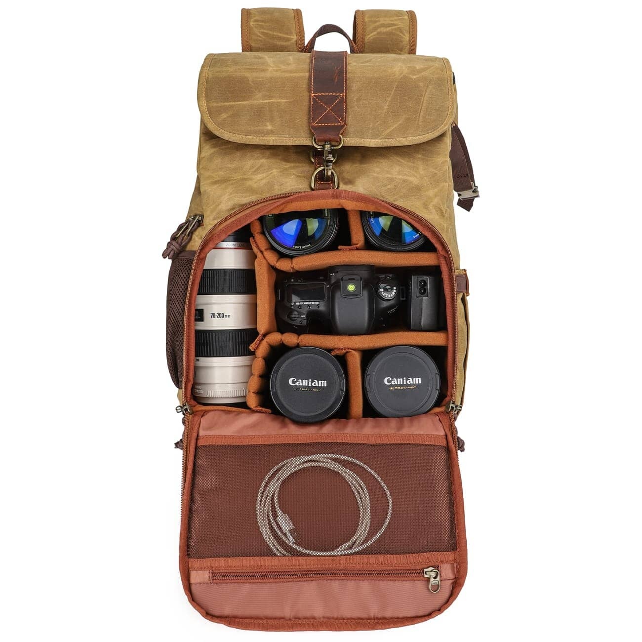 Canvas Camera Backpack CB11-KKICO