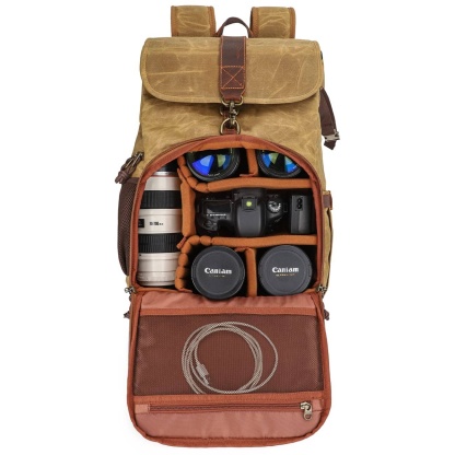 Canvas Camera Backpack CB11-KKICO