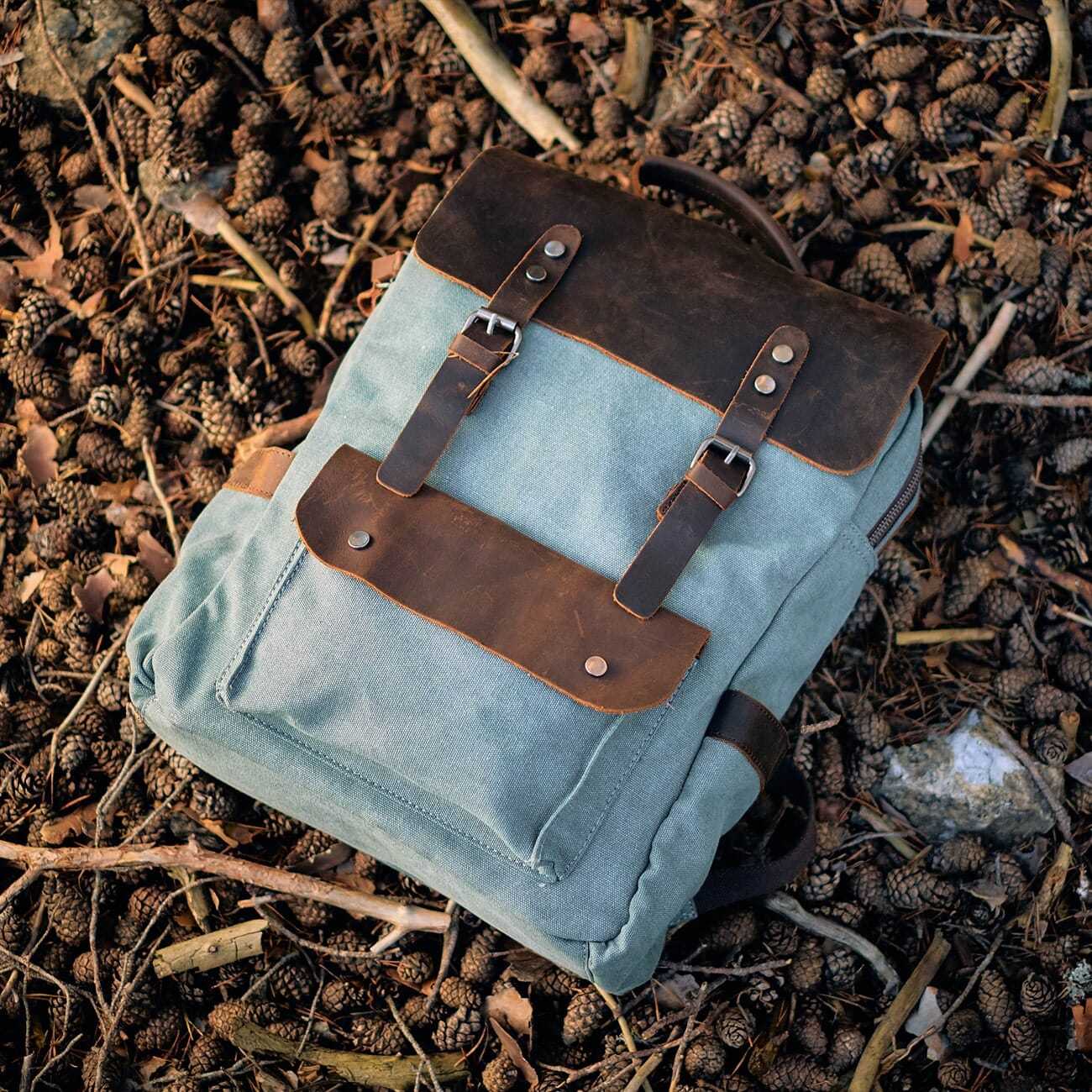 Vintage Canvas Backpack CB02-KKICO