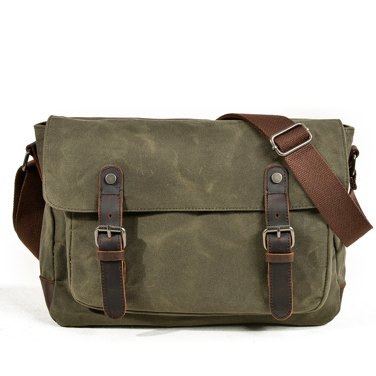 shoulder sling pack green army