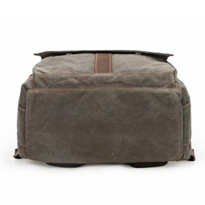 Waxed Canvas Camera Backpack CB08-KKICO
