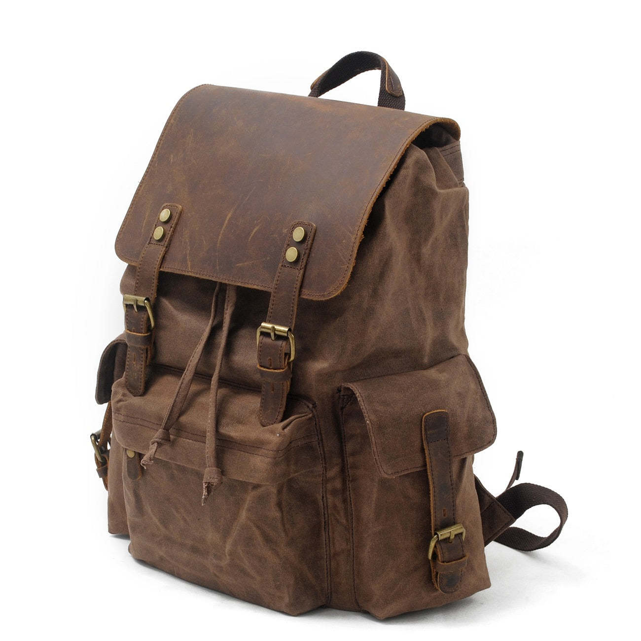 Waxed Canvas Backpack CB23