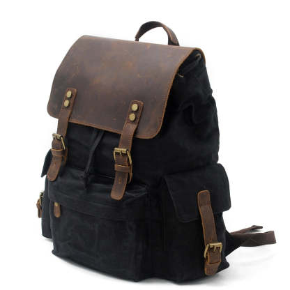 Waxed Canvas Backpack CB23