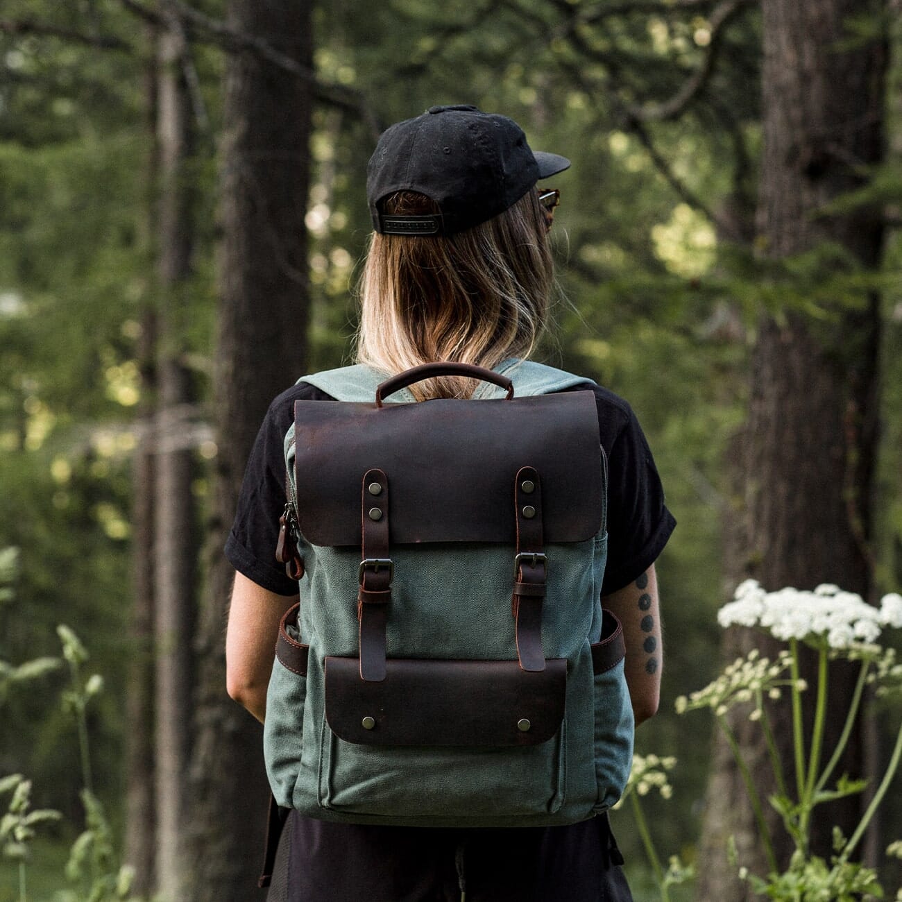 Vintage Canvas Backpack CB02-KKICO