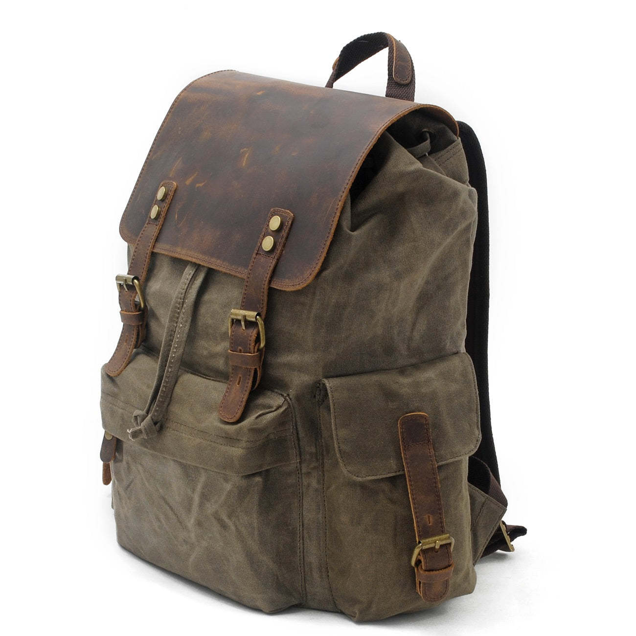 Waxed Canvas Backpack CB23