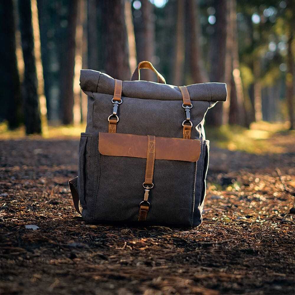 Retro Canvas Rucksack CB04-KKICO