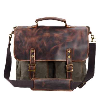 Vintage Canvas Messenger Bag CB26