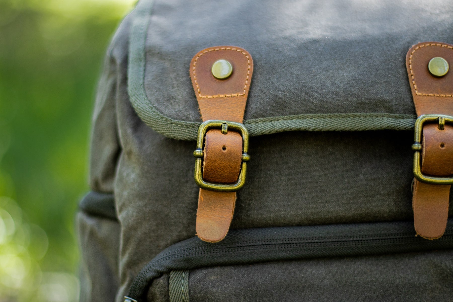 canvas camera backack