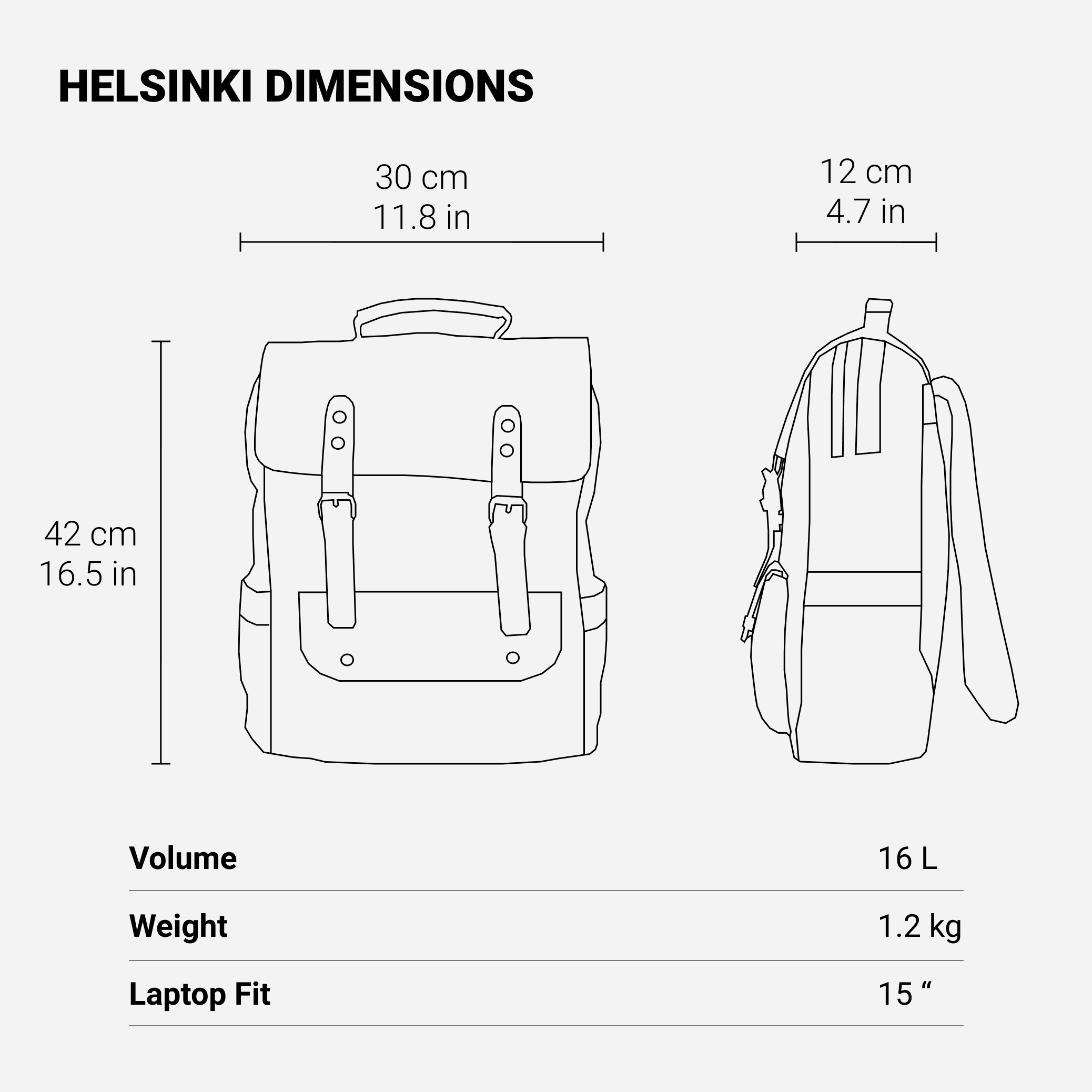 Vintage Canvas Backpack CB02-KKICO